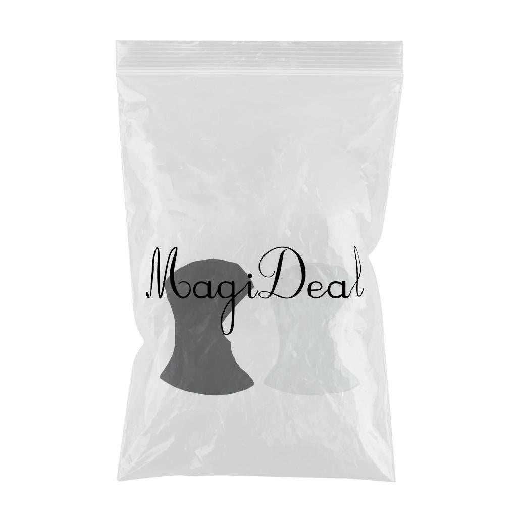 2/set Muslim Full Cover Hijab Cap Islamic Underscarf Headwear White Black