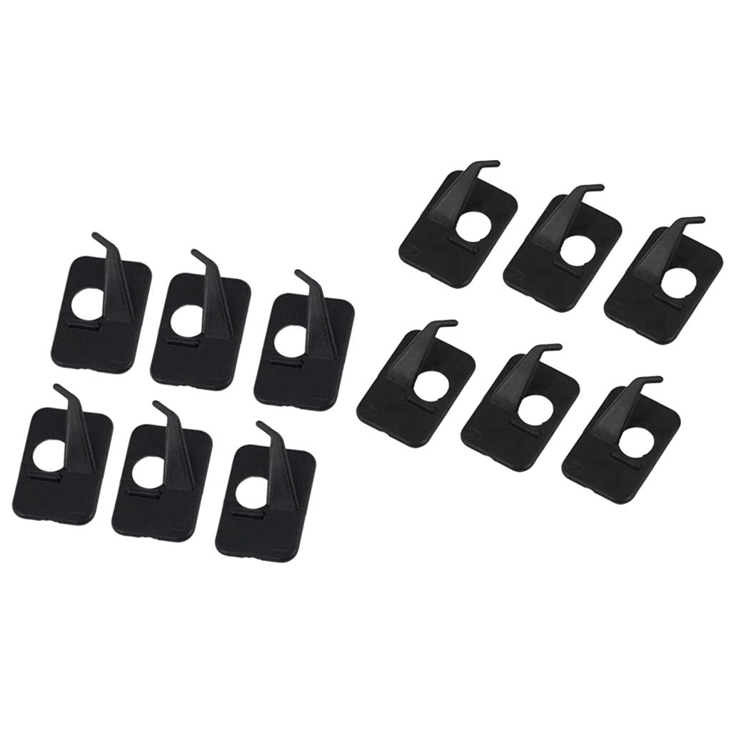 12 Pieces Right & Left Hand Hunting Archery Recurve Bow Adhesive Arrow Rest