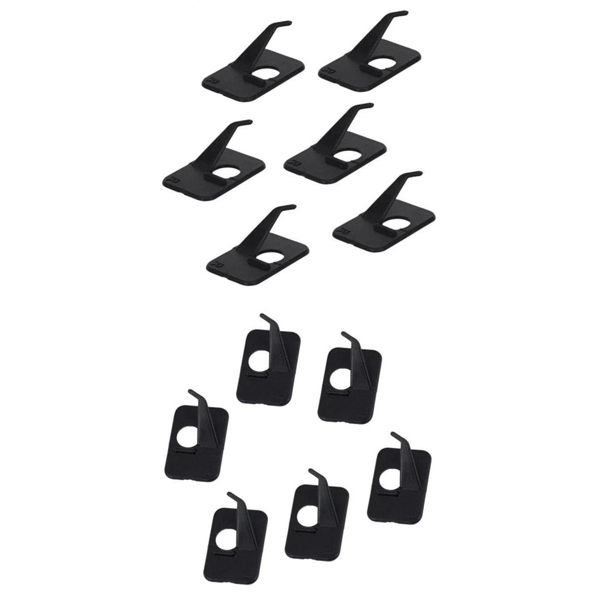 12 Pieces Right & Left Hand Hunting Archery Recurve Bow Adhesive Arrow Rest
