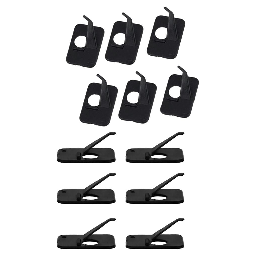 12 Pieces Right & Left Hand Hunting Archery Recurve Bow Adhesive Arrow Rest