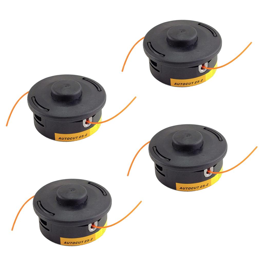4x Auto Cut 25-2 Nylon Line Bump Head for STIHL FS55 FS70 FS80 FS100 FS120