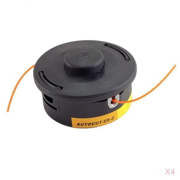4x Auto Cut 25-2 Nylon Line Bump Head for STIHL FS55 FS70 FS80 FS100 FS120