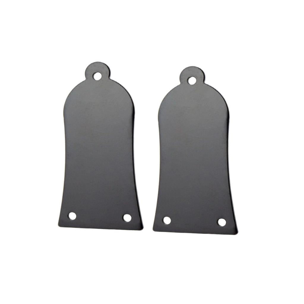 2 Pieces 3 Hole Truss Rod Cover Plate for Electric Guitar Bass Parts