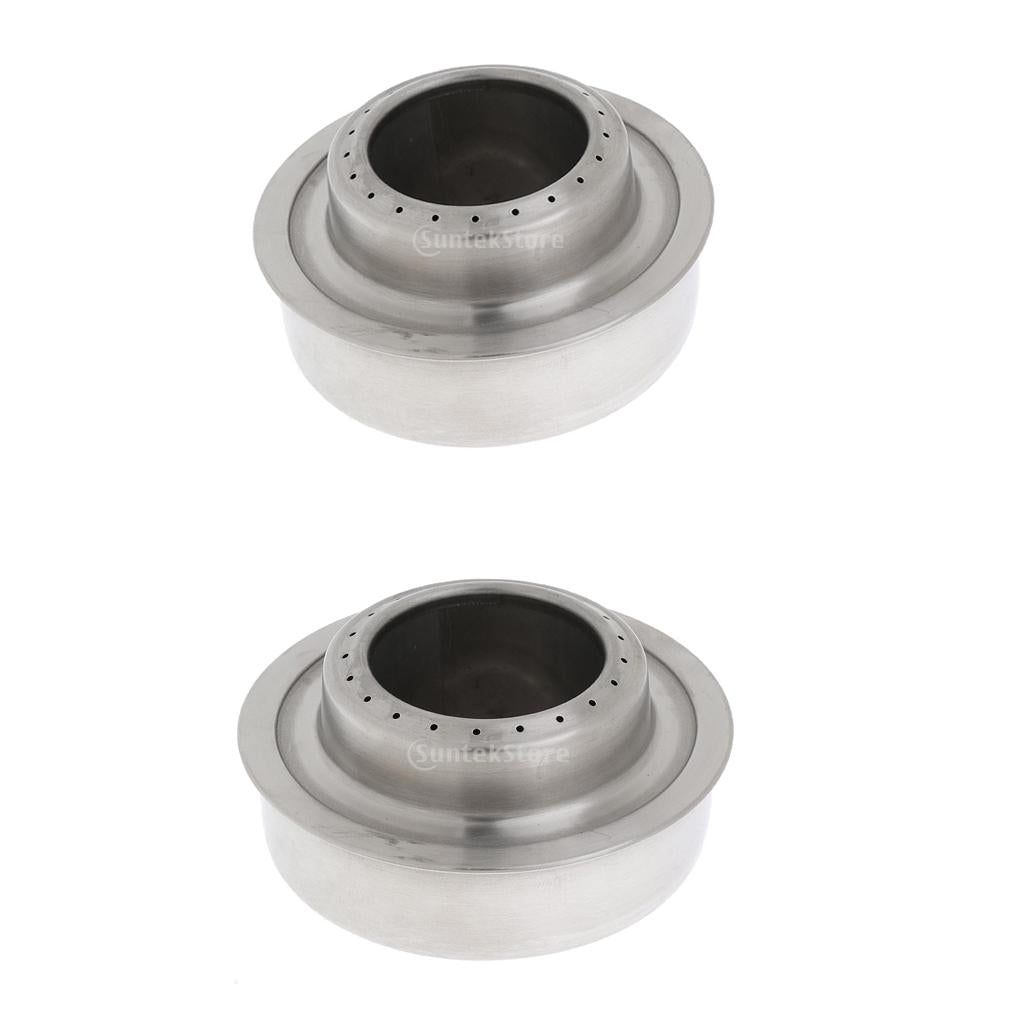 2pcs Outdoor Survival Camping Cooking Alcohol Burner Spirit Stove