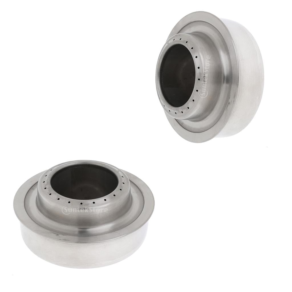 2pcs Outdoor Survival Camping Cooking Alcohol Burner Spirit Stove