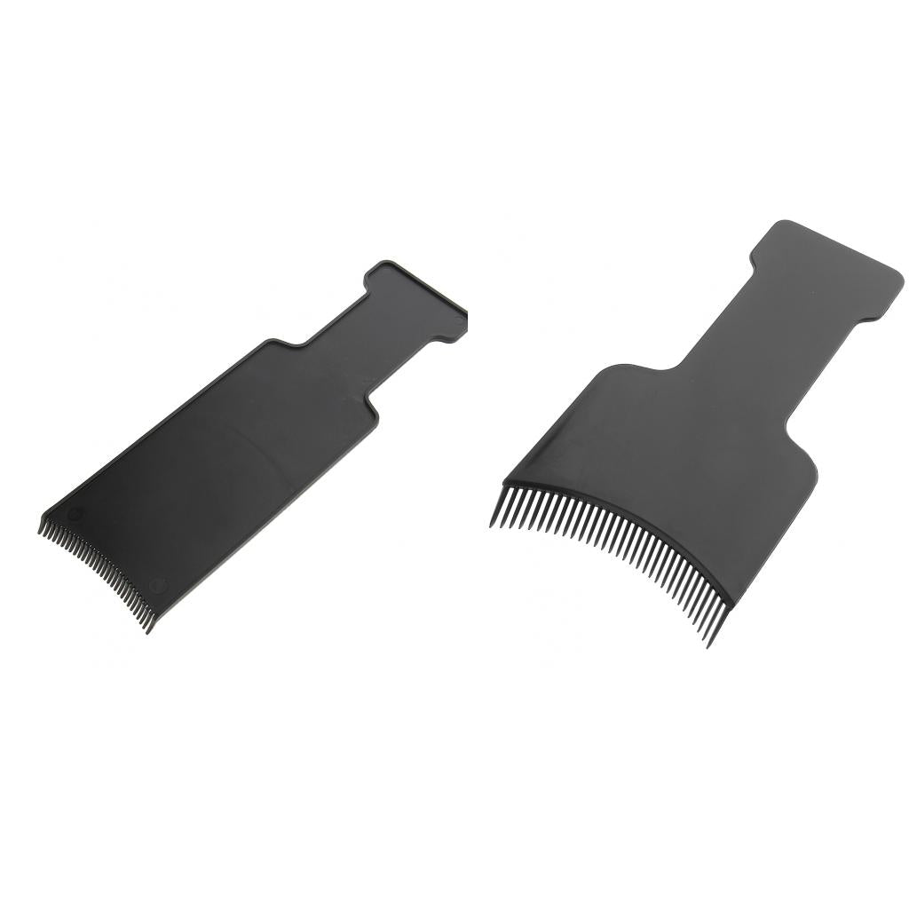 2x Salon Barber Hair Coloring Board Dyeing Tint Plate Hairdressing Tool M/S