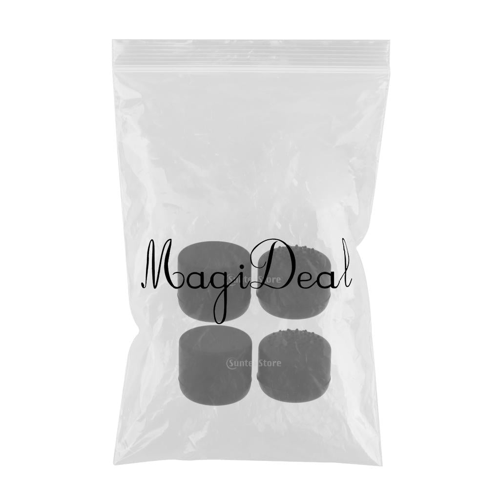 2 Pair Joystick Thumbstick Caps for Sony PlayStation 4 PS4 Controller -Black