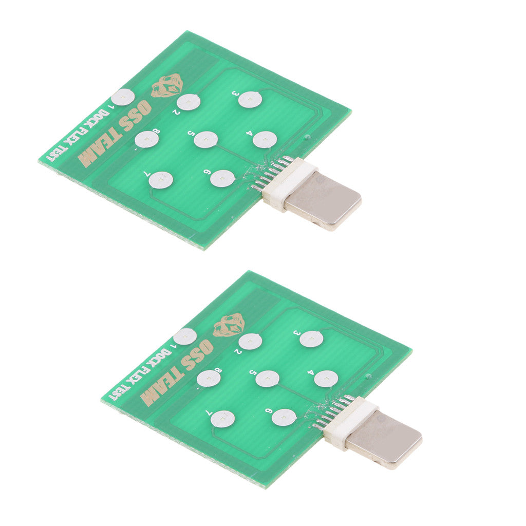 2Pieces Professional Charging Dock Flex Test Repair For iPhone 8 7 6 6s Plus