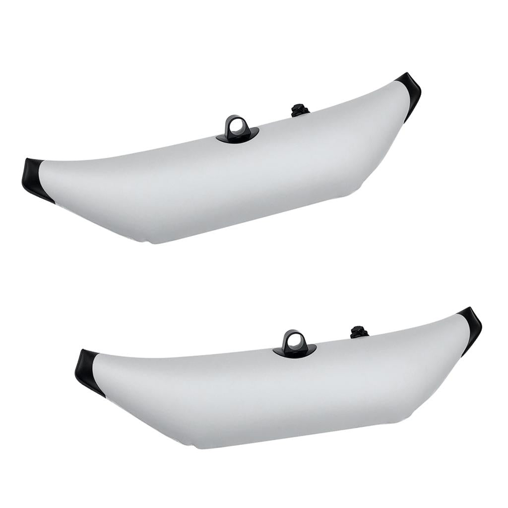 2 Pieces Inflatable Outrigger Stabilizer Water Float for Kayak Canoe Fishing
