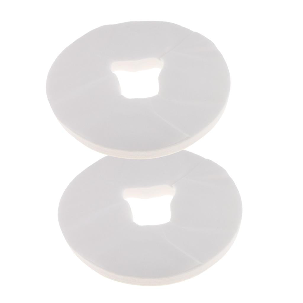 200 Pieces Disposable Massage Face Cushion Covers Headrest Cradle Sheet