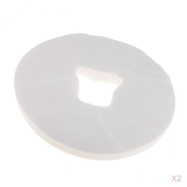 200 Pieces Disposable Massage Face Cushion Covers Headrest Cradle Sheet