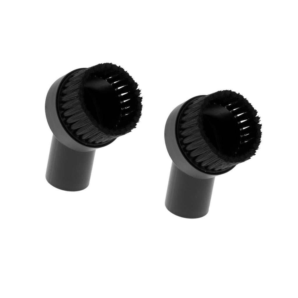 2 pieces 32mm/1.25 Dia. Vacuum Bristle Brush Dust Brush Long_35mm Bristle"