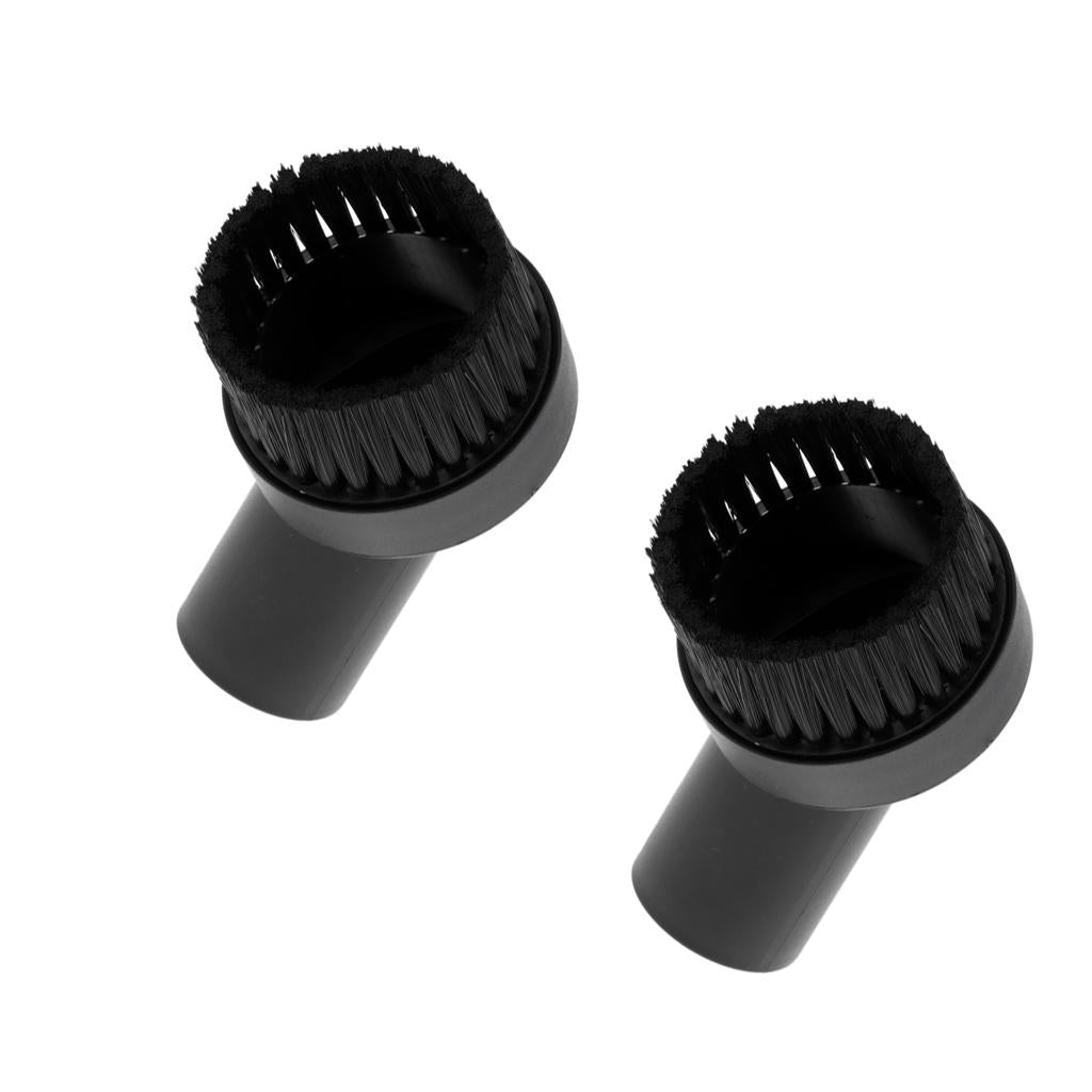 2 pieces 32mm/1.25 Dia. Vacuum Bristle Brush Dust Brush Long_35mm Bristle"