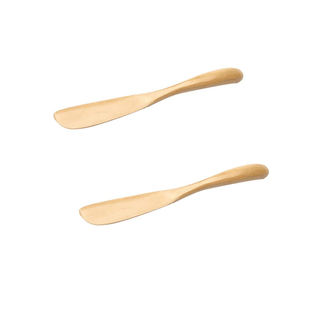 2 piece Cake Cream Butter Spatula Mixing Batter Scraper Cutlery Pizza Cutter