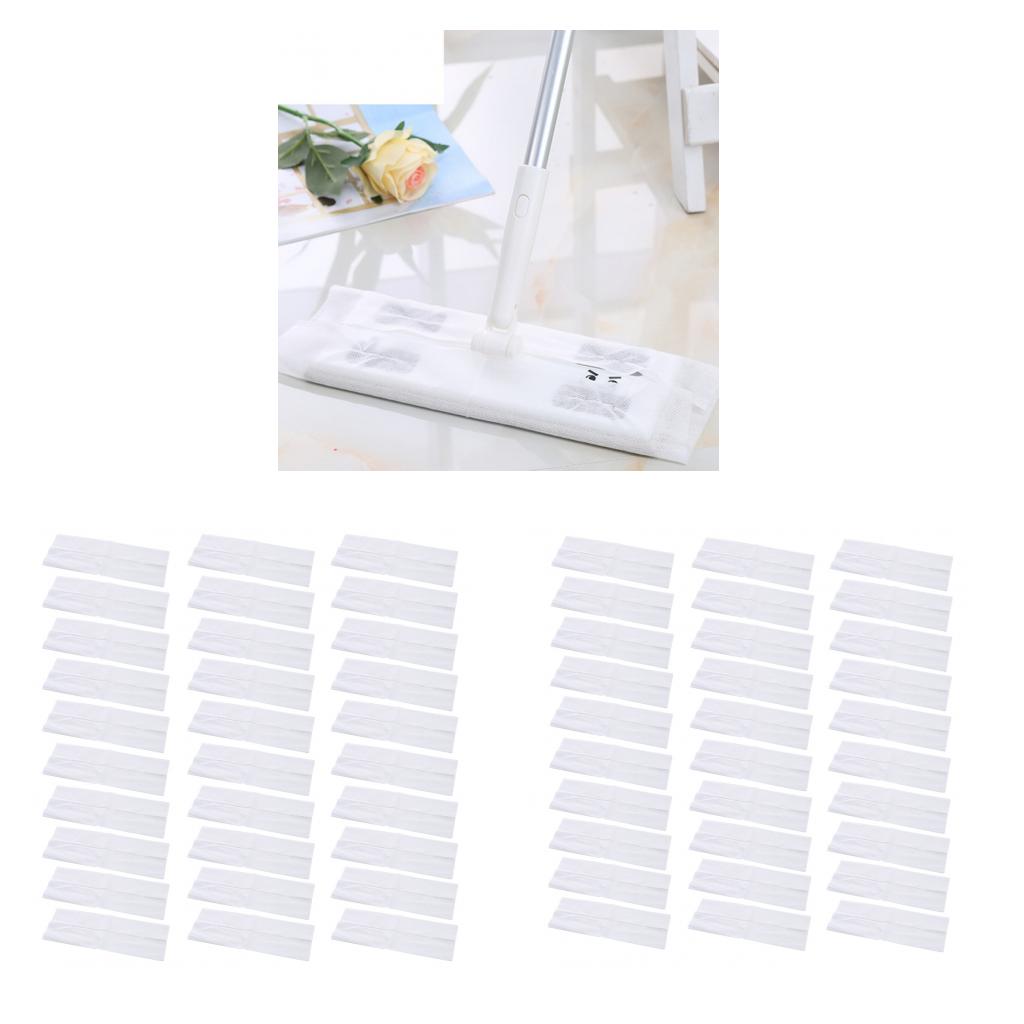 60 Pcs 30 Cleaning Paper Towels Mop Mop Paper Towels for Floor Home Hotel