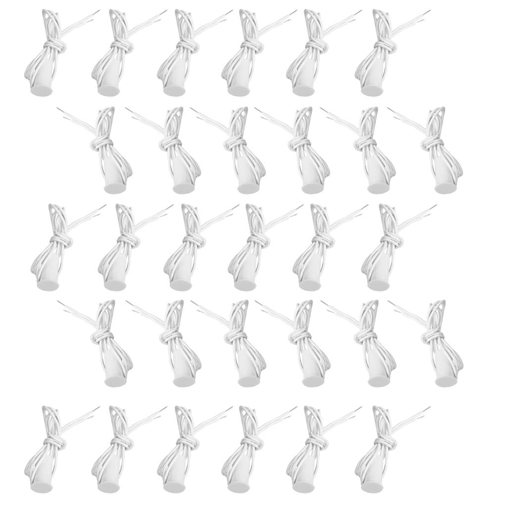 30-Pcs Recessed Magnetic Door Window Contacts Alarm Reed Switch