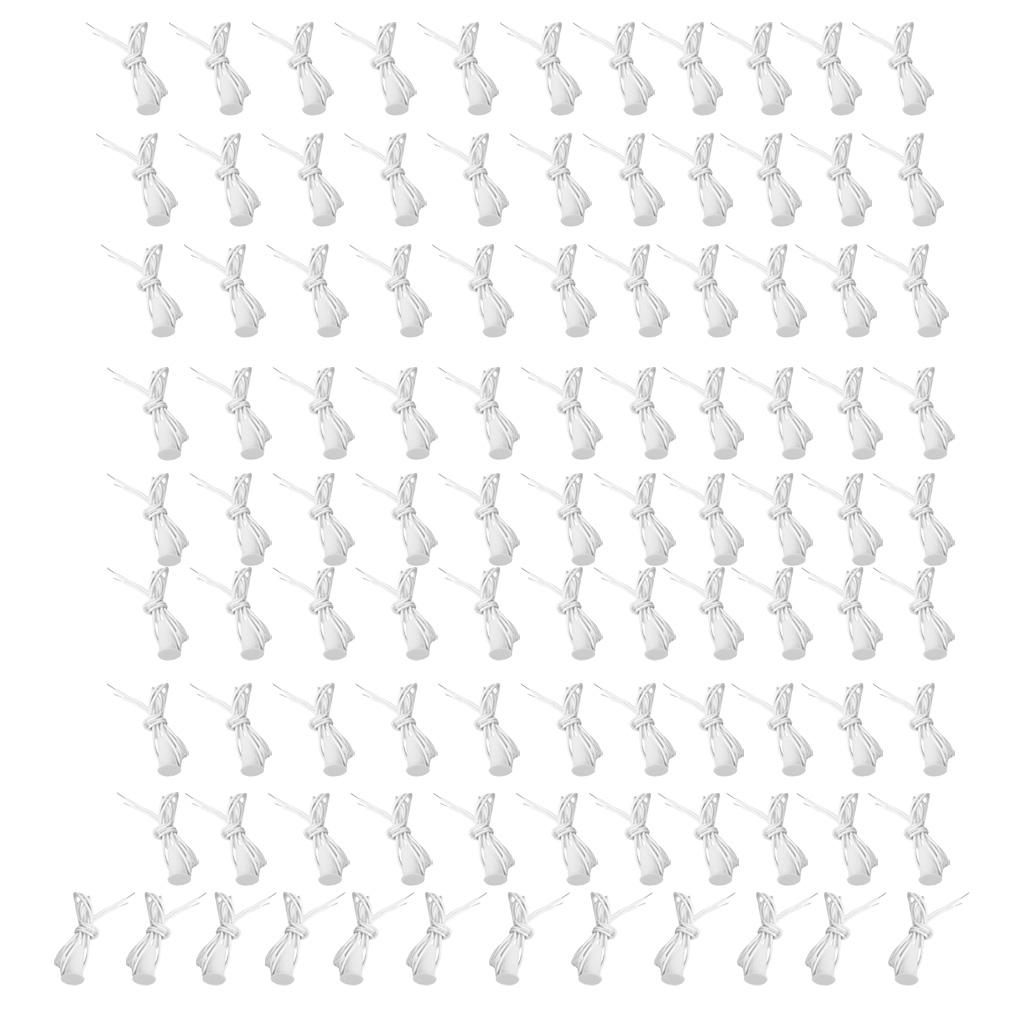 100-Pcs Recessed Magnetic Door Window Contacts Alarm Reed Switch
