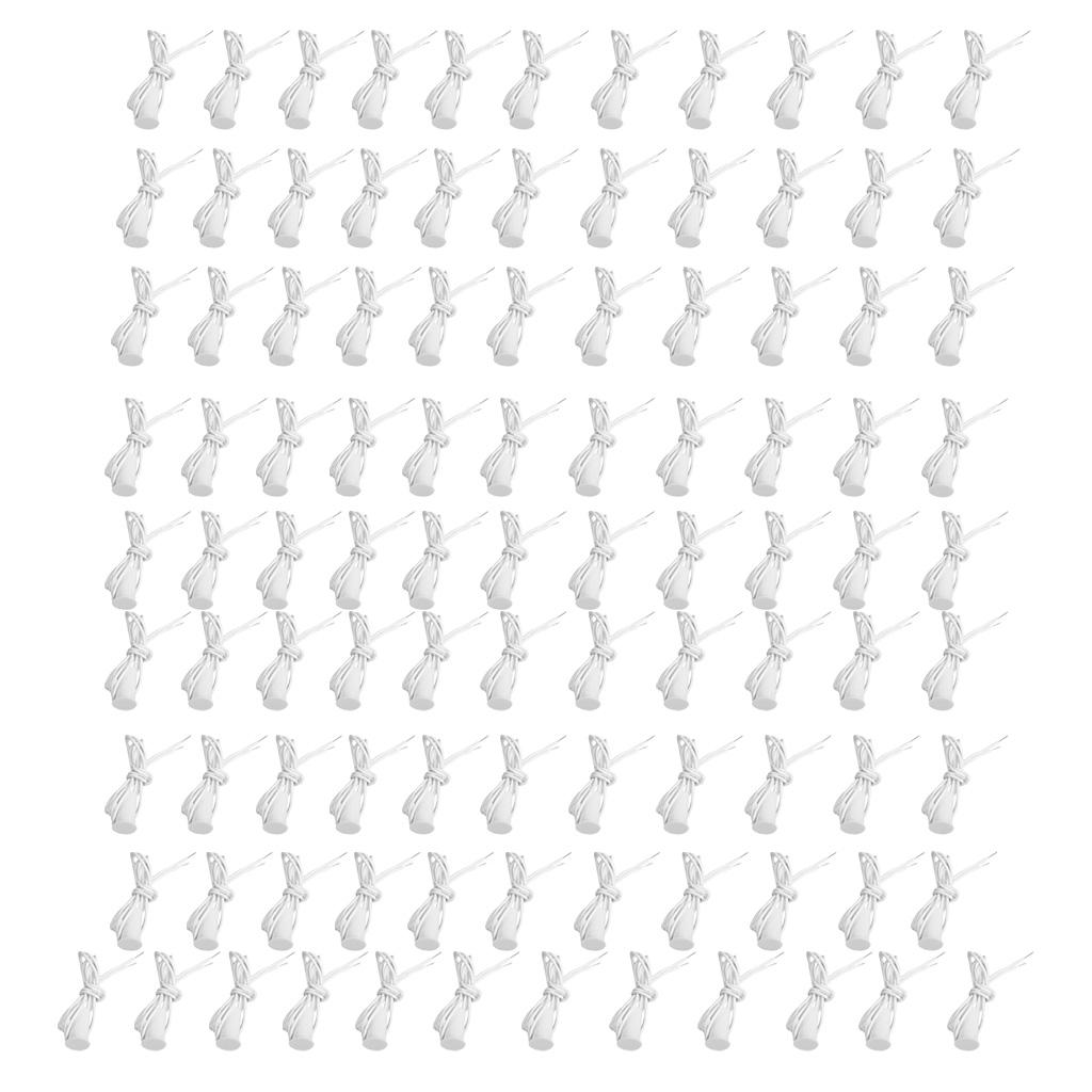 100-Pcs Recessed Magnetic Door Window Contacts Alarm Reed Switch