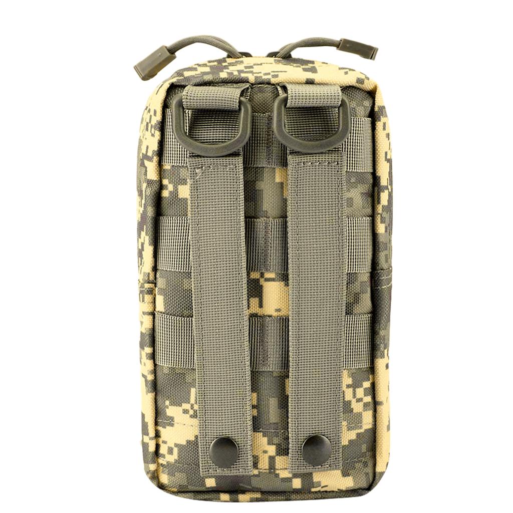 2x MOLLE Gear Pouches Small Tactical Pouch Combat Bag Attachments ACU