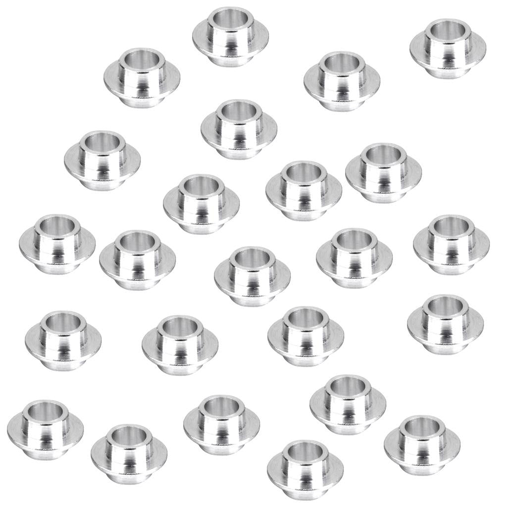 24pcs Alloy Replacement Roller Skates Wheels Center Bearing Bushings Spacers