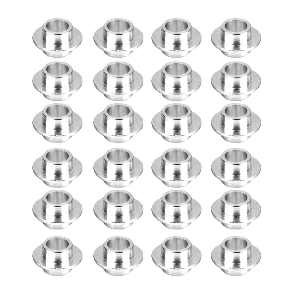 24pcs Alloy Replacement Roller Skates Wheels Center Bearing Bushings Spacers