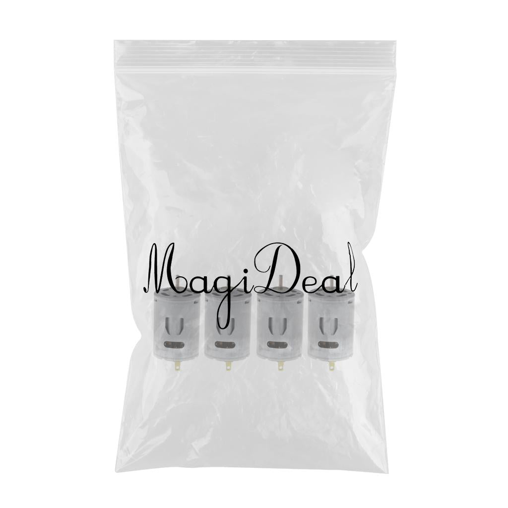4Pcs DC 6-12V 16400RPM Micro Electric DC Motor RC Model DIY Toys Parts