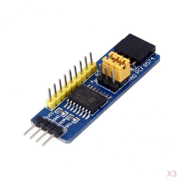 3 Pieces PCF8574 IO Expansion Board I2C Development Board for