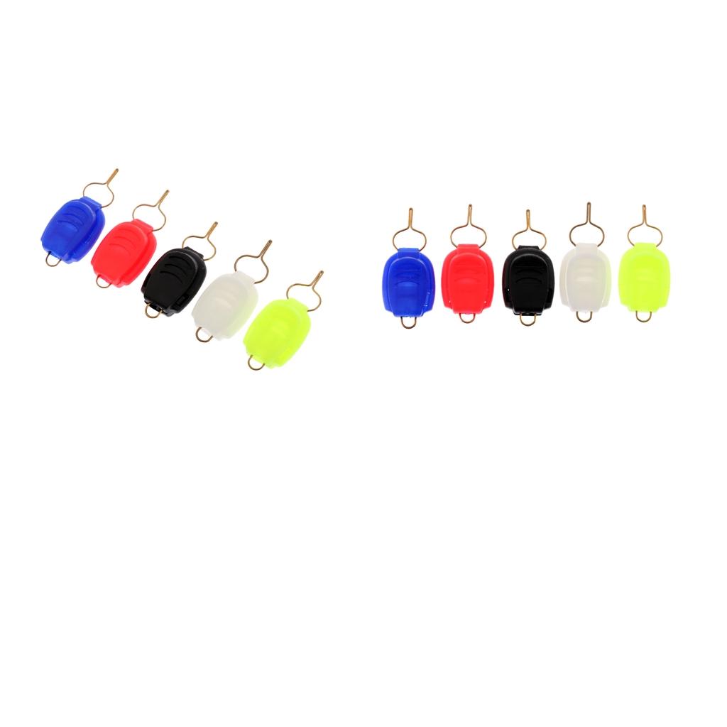 10pcs Reel Line Stopper Baitcasting Wire Buckle Holder Keeper Check