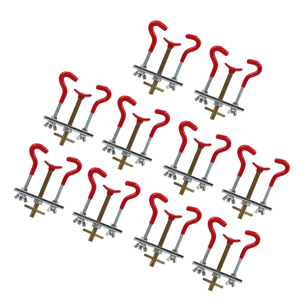 10 Pieces Steel Garden Care Gardening Bonsai Tool Tree Branch Trunk Bender