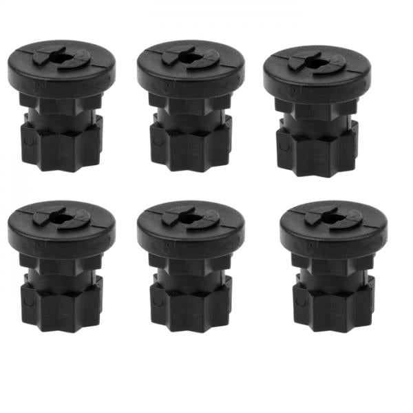 6Pcs Ram Mount Track Mounting Base Replacement for Kayak Boat Fishing Holder