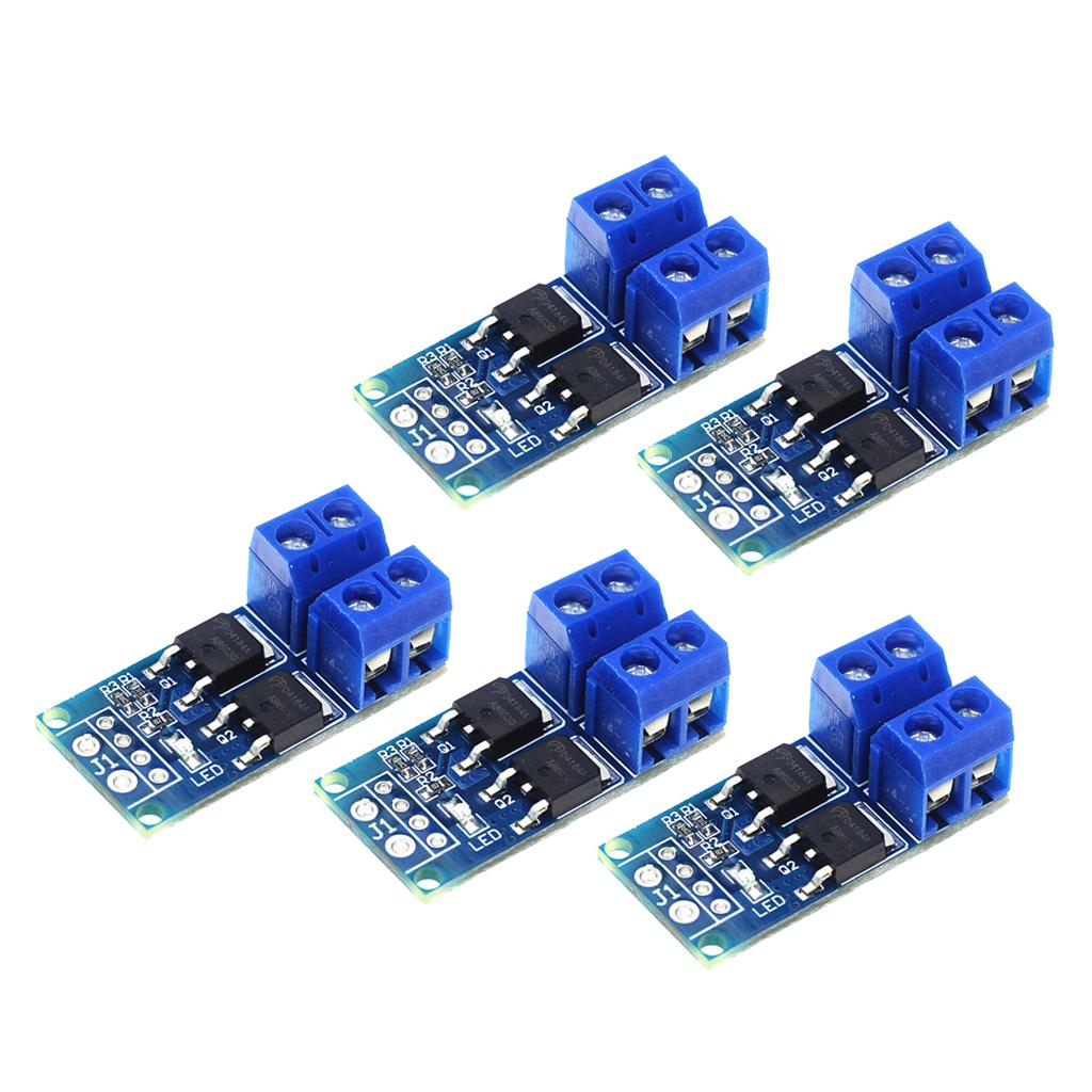 5Pc Trigger Switch Drive Module Support PWM Regulator 0-20khz DC5-36V