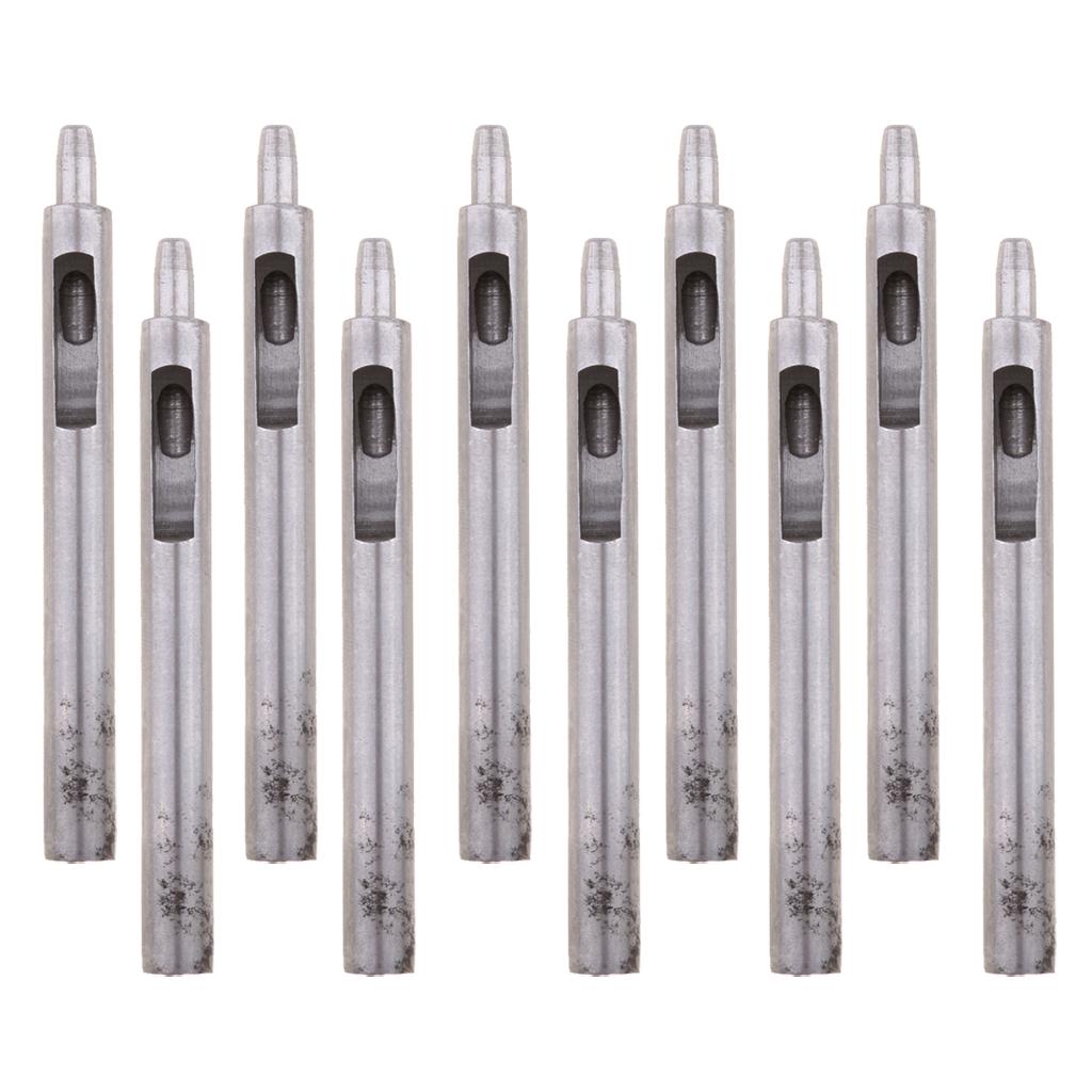 10x Craft Tool Round Hole Drive Punch for Leather Belt Watch Gasket 3.5mm