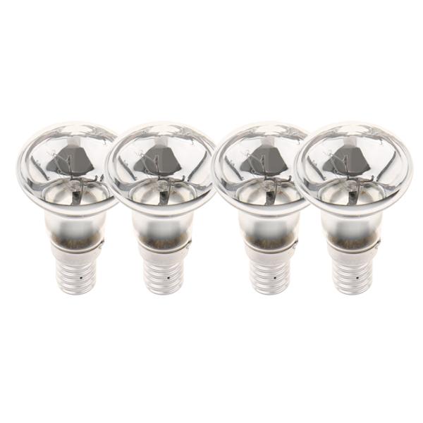 4Pcs R39 Reflector Tungsten Filament Spotlight Bulb Lamp SES E14 25W
