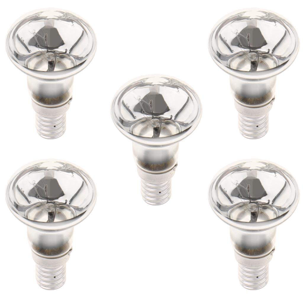 5x R39 Reflector Spotlight Bulb Lamp Lightbulb Small Screw SES E14 30W