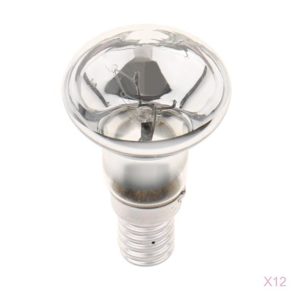 12x R39 Reflector Spotlight Bulb Lamp Lightbulb Small Screw SES E14 30W