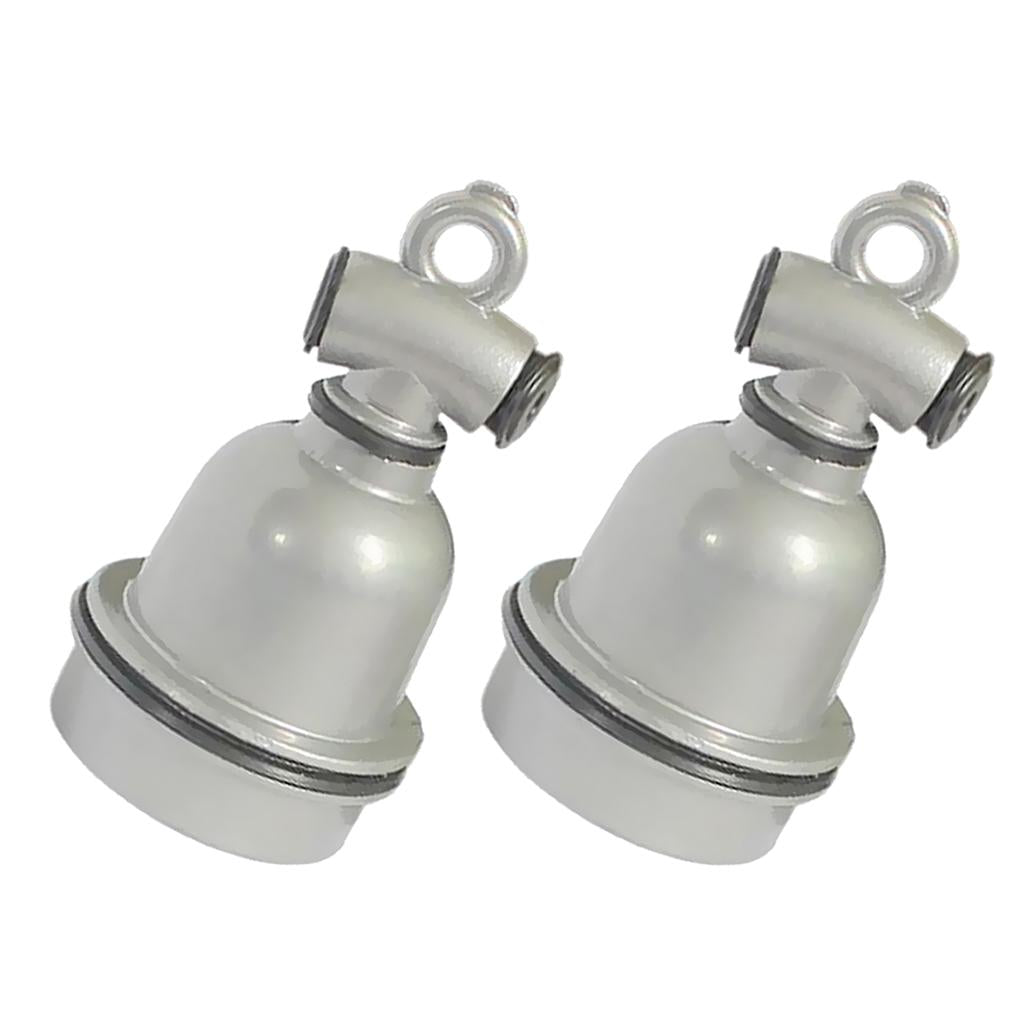 2Pcs E27 Waterproof Aluminium Bulb Lamp Heater Holder Lamp Socket for Pig
