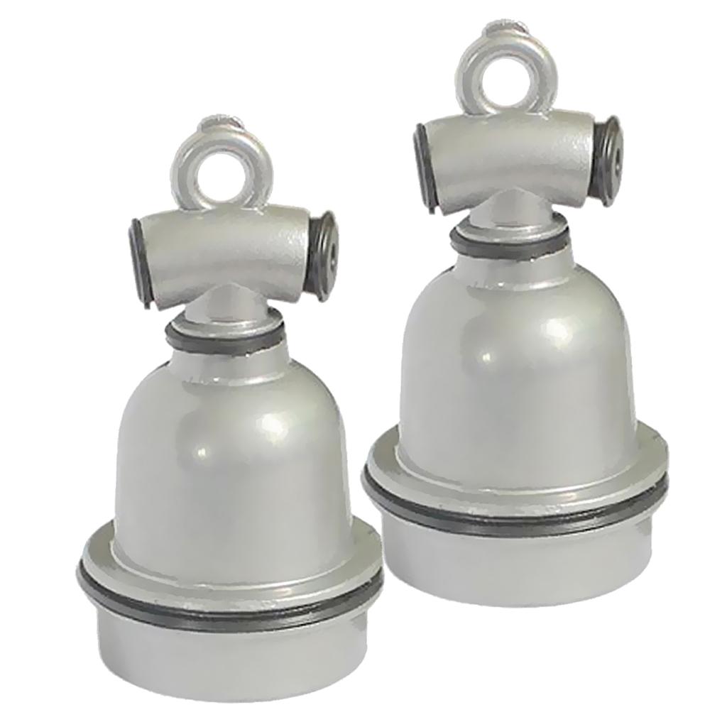 2Pcs E27 Waterproof Aluminium Bulb Lamp Heater Holder Lamp Socket for Pig