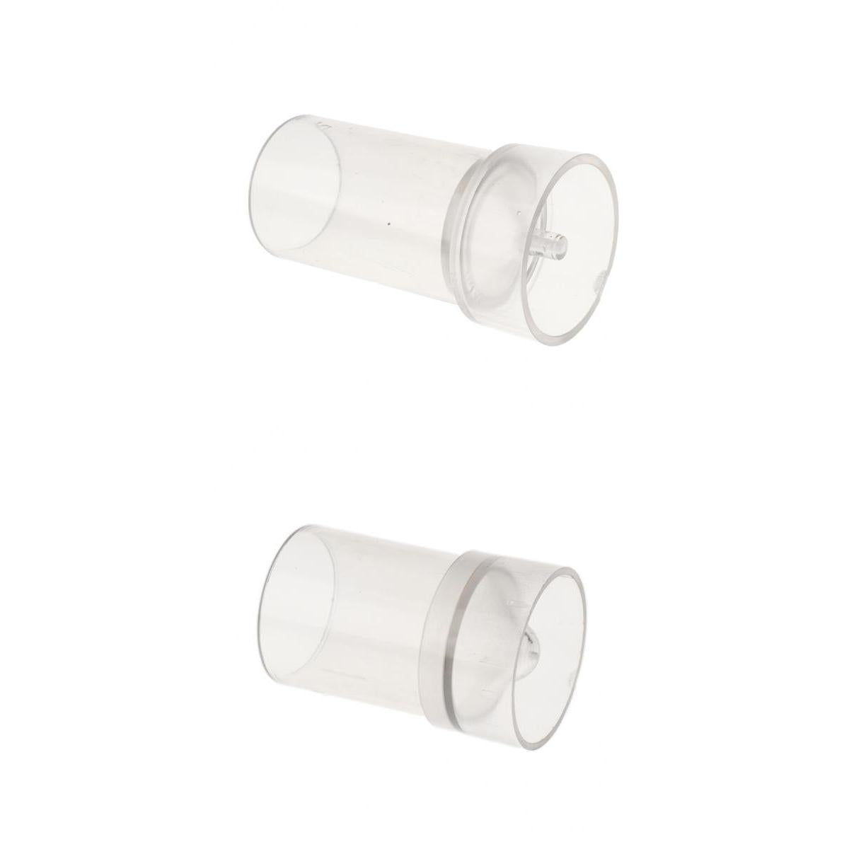 2 Pieces Plastic Clear Candle Molds Soap Mold Tool for Candle Making Craft