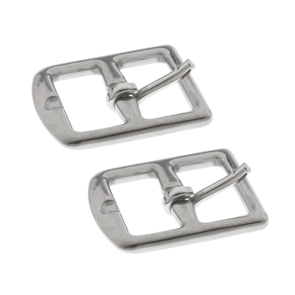 2pcs Stainless Steel Stirrup Belt Buckle Stirrup Belt Accessories Equestrian