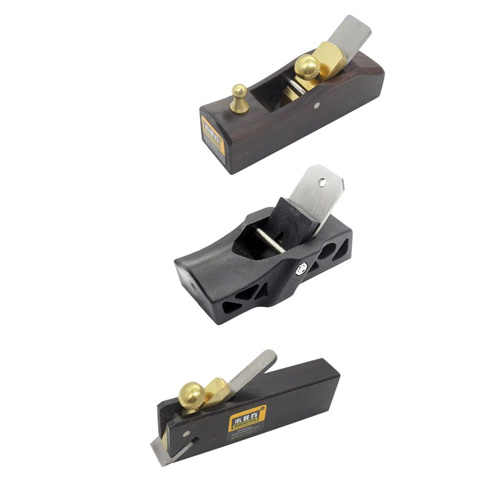 3 Pieces Vintage Wood Hand Planes Carpenter Tool Woodworking Joinery Set