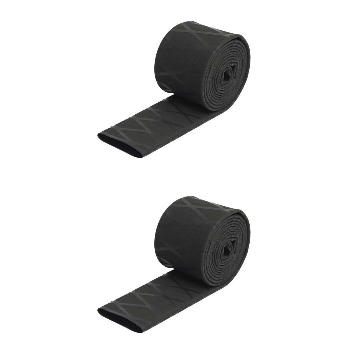 2Pcs Non Slip Textured X-Tube Heat Shrink Tubing Fishing Rod Grips 15mm 18mm