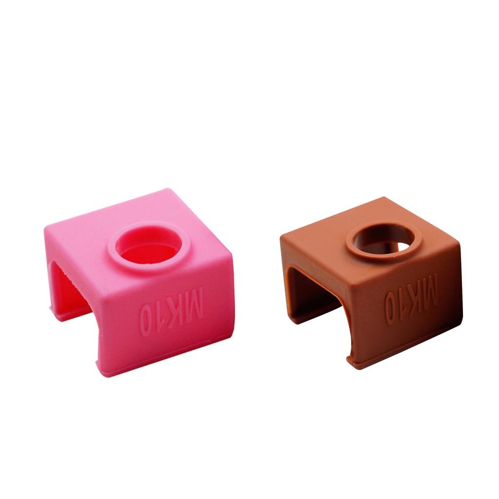 2Pcs 3D Printer Wrap Case Socks Cover Protector For MK10 Heating Block