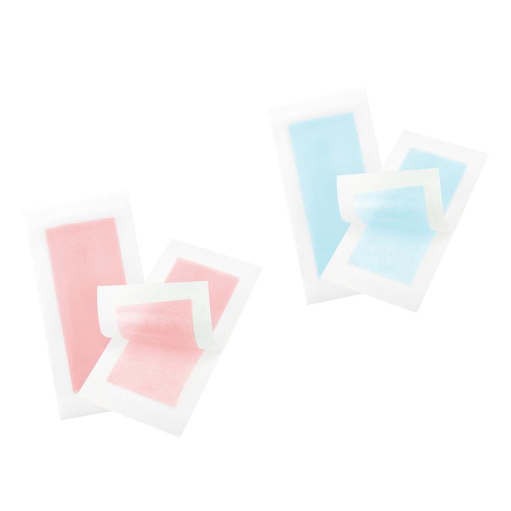 20 Pieces Double Side Leg Arm Body Hair Removal Cold Wax Strips Paper