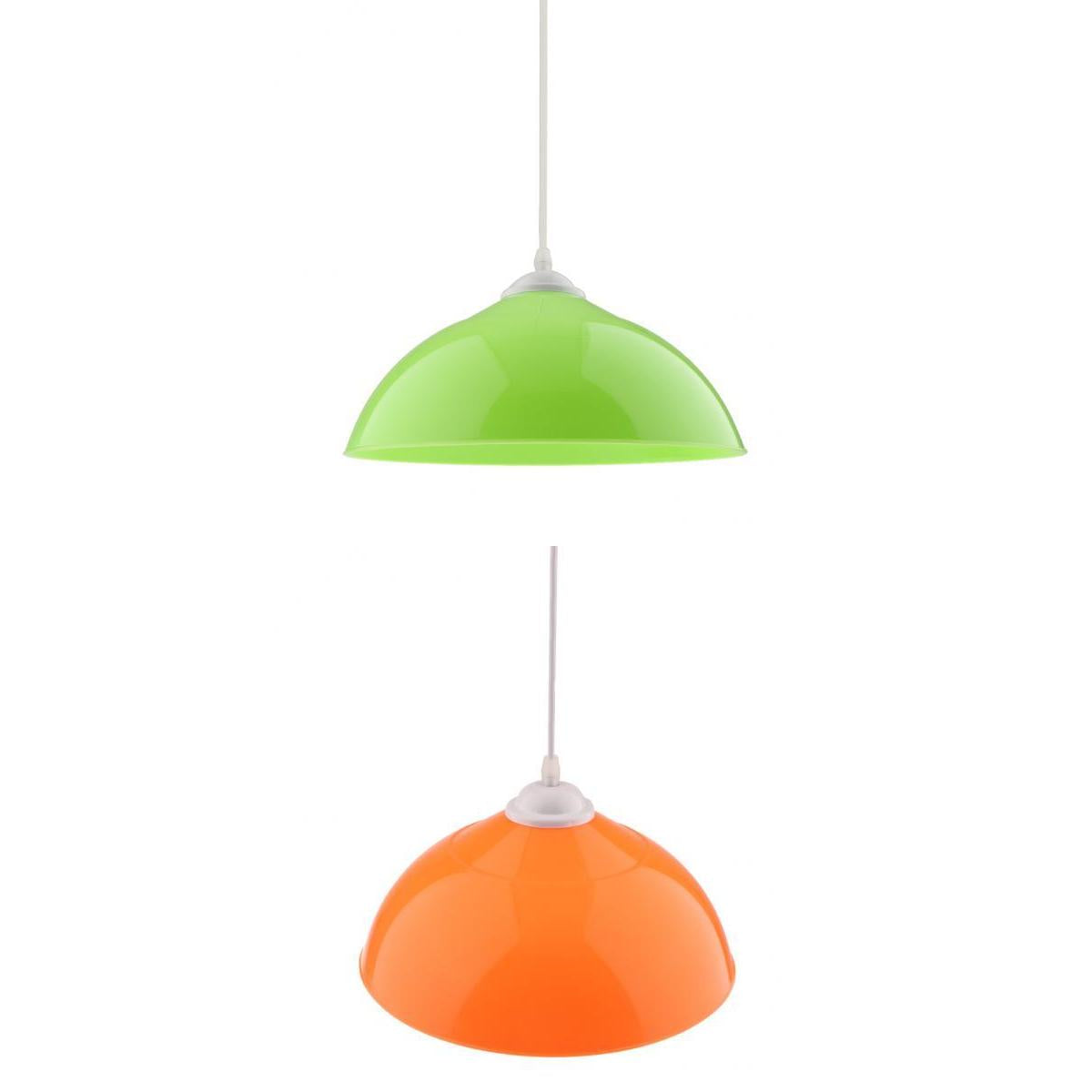2pcs Semi-circular Ceiling Light Shade Cover Pendant Lampshade Fixture