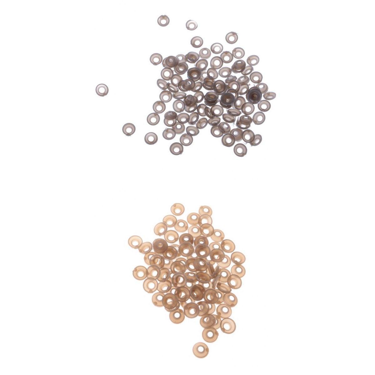 200 Pieces 9mm 11mm Plastic Safety Eyes Nose Washer BACK for Bear Doll DIY
