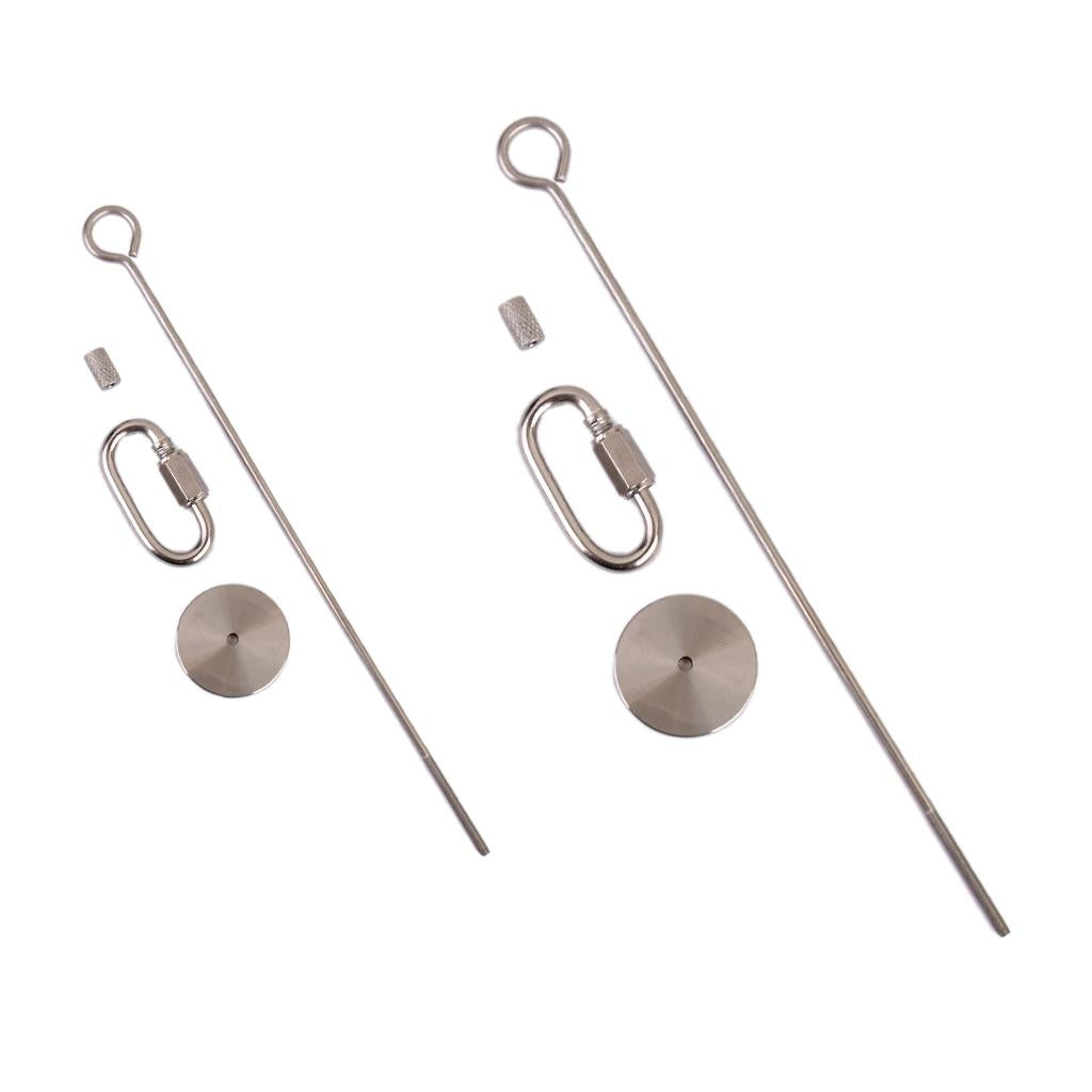 2Pcs Fruit Vegetable Holder Skewer for Parrot Bird Rabbit Hutch & Cages
