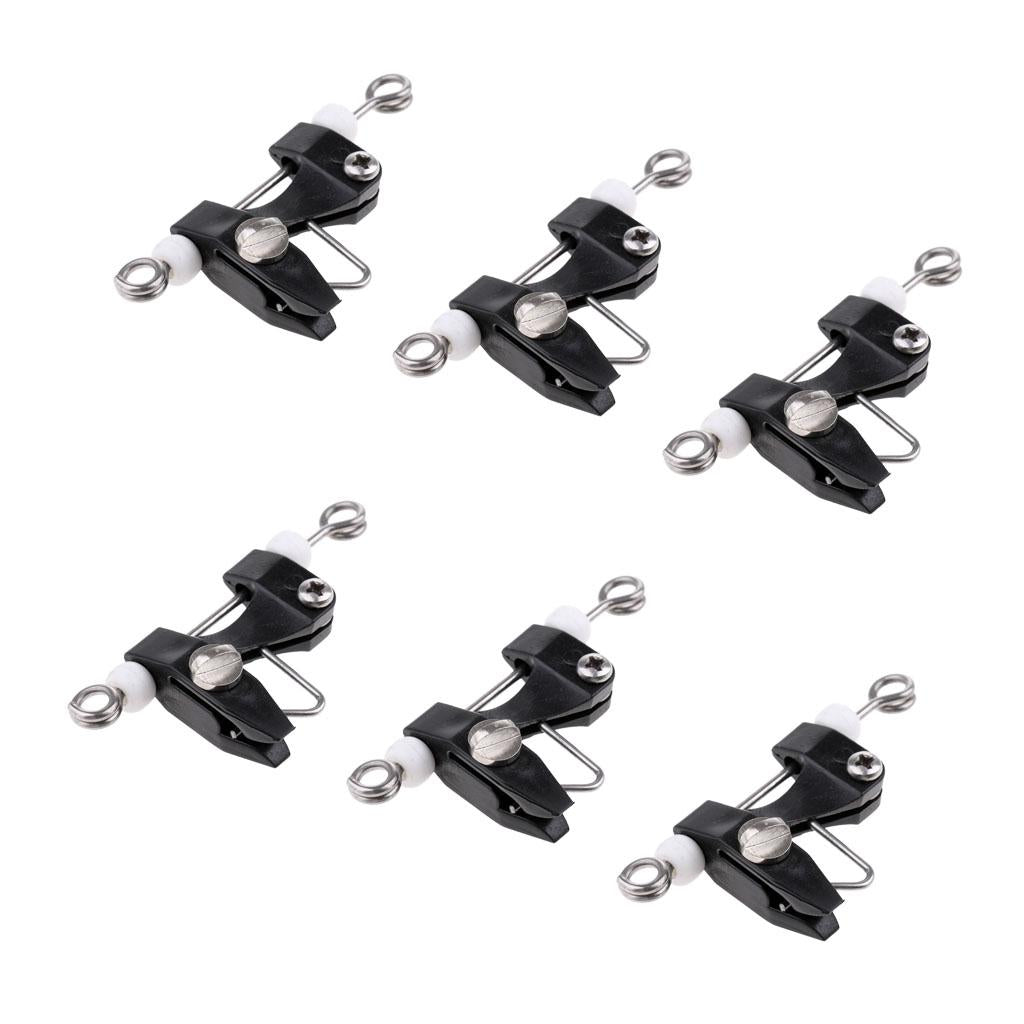 6Pcs Trolling Clip Release Clips Boating & Fishing for Outrigger,Downrigger