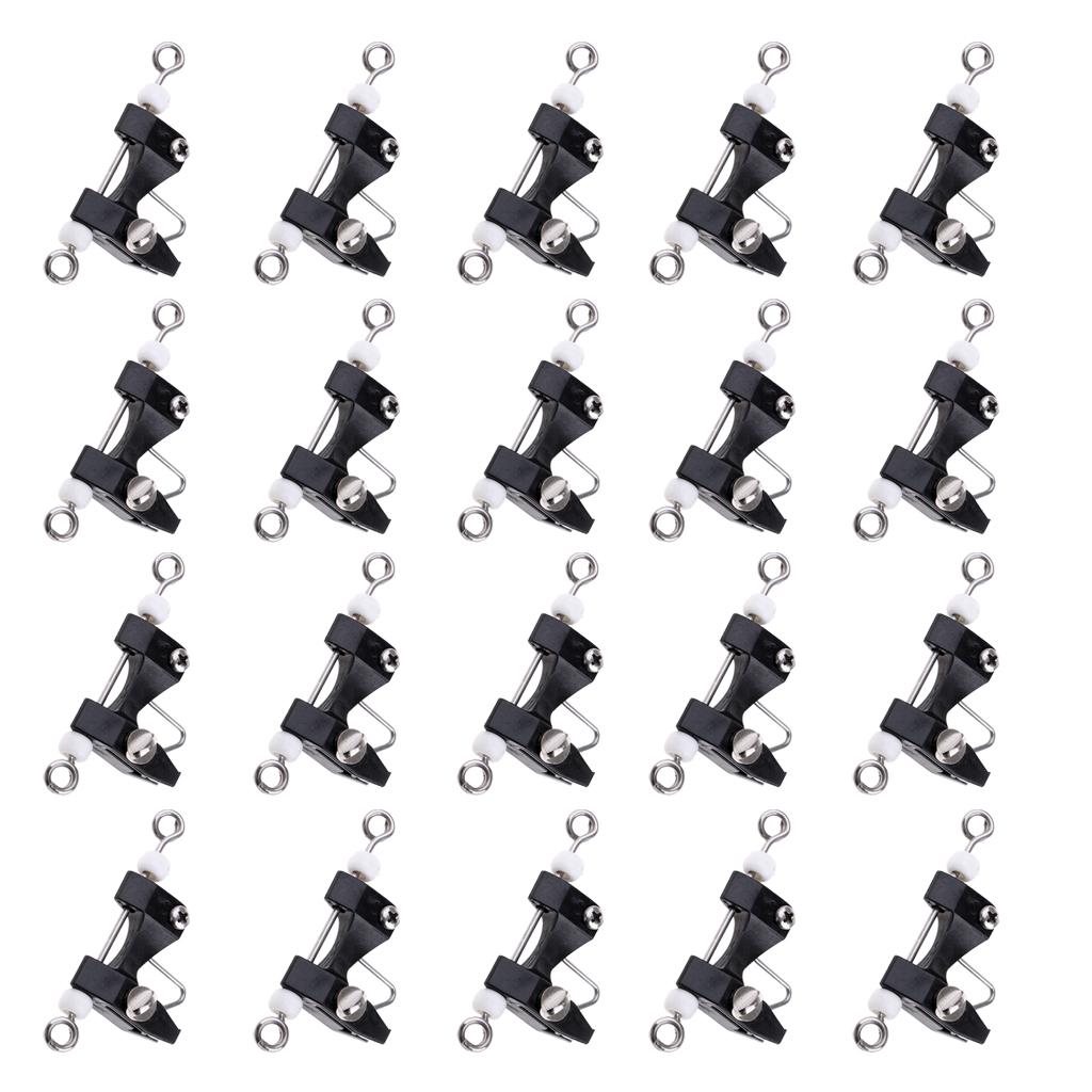 20Pcs Trolling Clip Release Clips Boating & Fishing for Outrigger,Downrigger