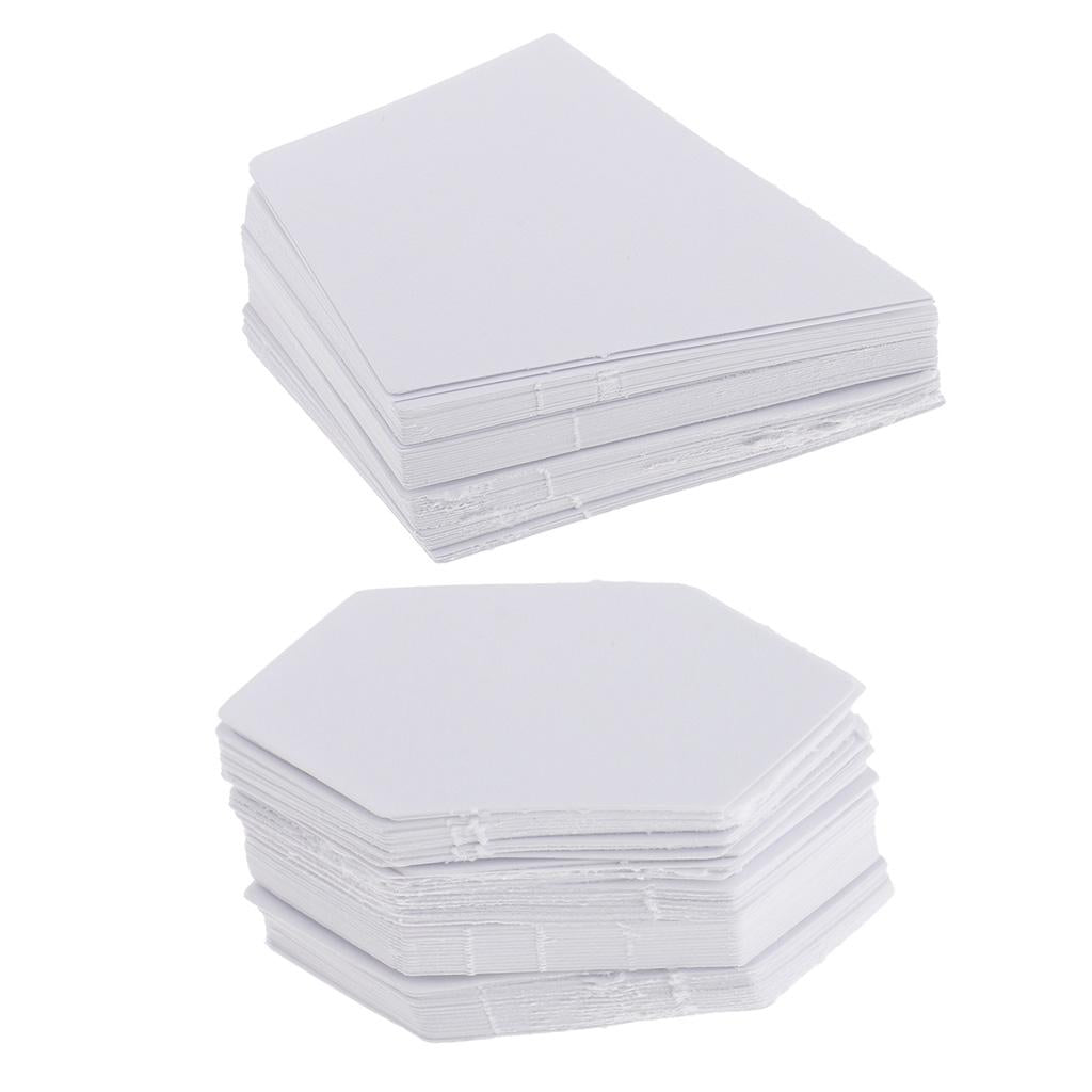 200 Pieces Diamond Shape Paper Quilting Templates for Sewing Craft Patchwork