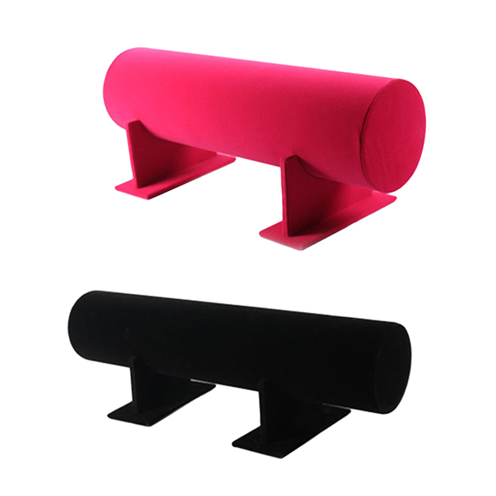 2 Pieces Detachable Headband Hair Clasp Holder Display Stand Rack T-bar